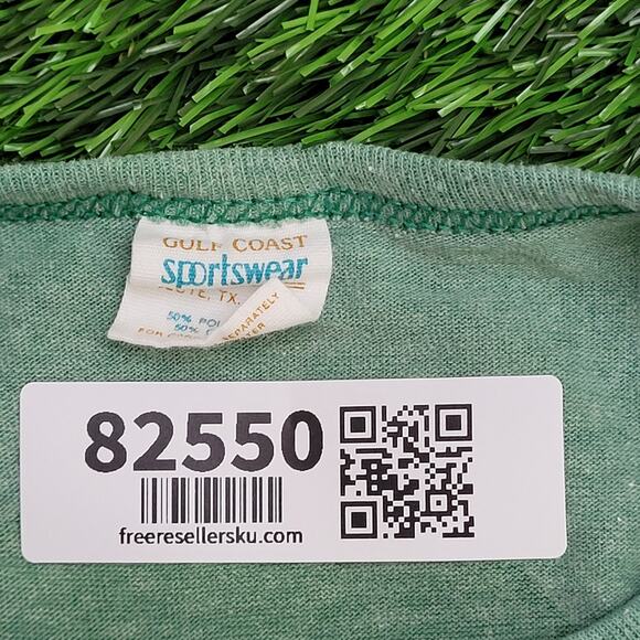 Vintage 80s Hyatt Henley Shirt Small 18x25 Two-Tone Crop USA - Picture 7 of 16